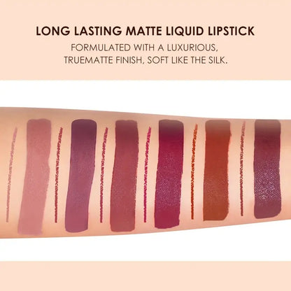 6-Color Matte Lip Liner and Lipstick Gift Set