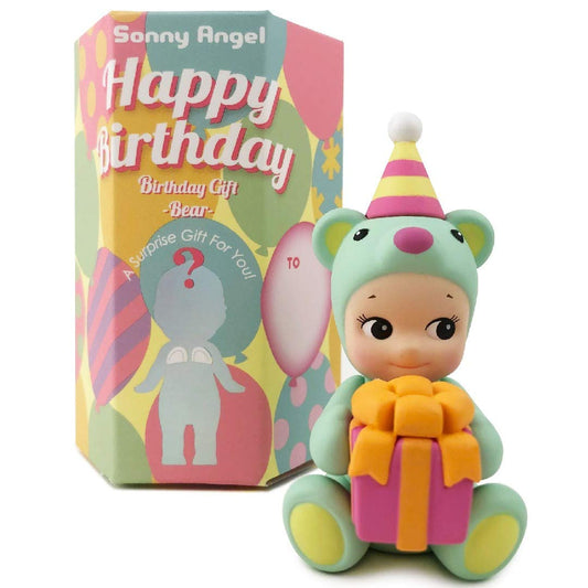 Sonny Angel Birthday Gift Bear Series - 2021 Limited Edition Original Mini Figure (1) Assorted Sealed Blind Box