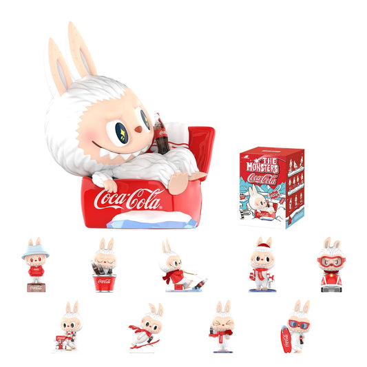 POP MART The Monsters Coca-Cola Series Blind Box Figures Random Design Action Figures Collectible Toys Home Decorations Holiday Birthday Gifts Single Box