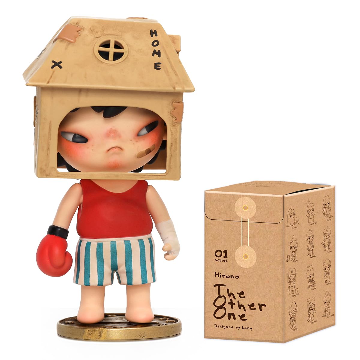 POP MART Hirono The Other One Blind Box Figures Random Design Box Toys for Modern Home Decor Collectible Toy Set for Desk Accessories 1PC